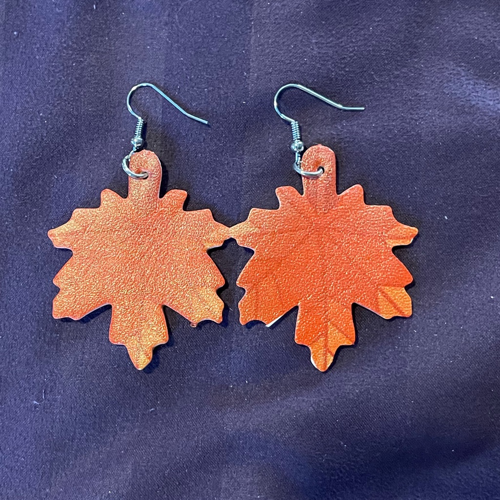Leaf Shaped Earrings